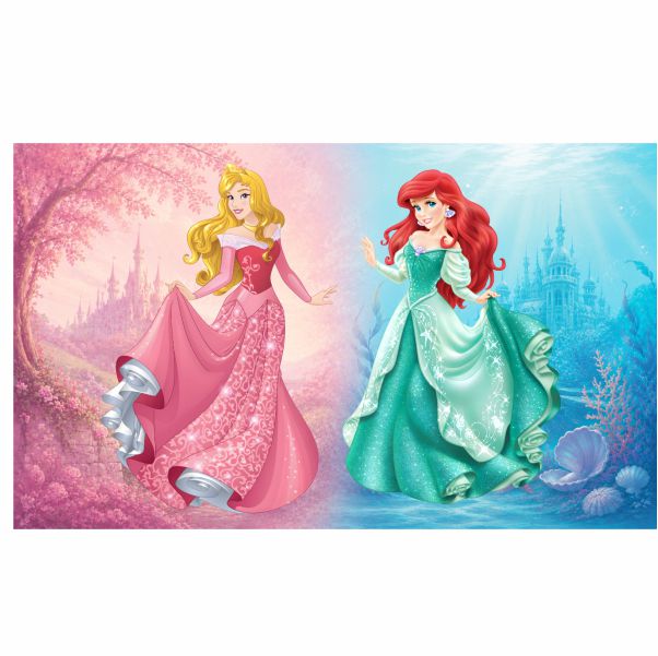 Painel 3.00x5.0- Ariel e Bela Adormecida
